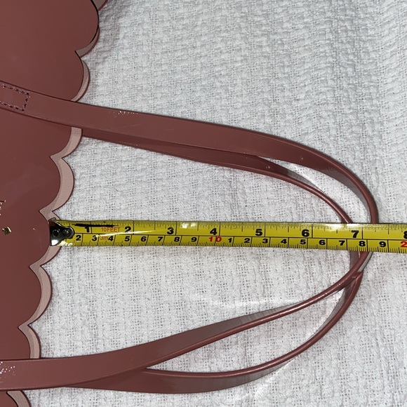 Kate spade patent scalloped lily avenue pink tote bag - Picture 15 of 16